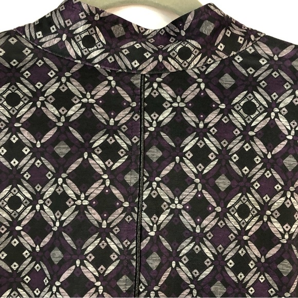 CJ Banks Women’s Jacket Bomber? Zipper Pockets Lined Soft Comfy Silky - Picture 3 of 11